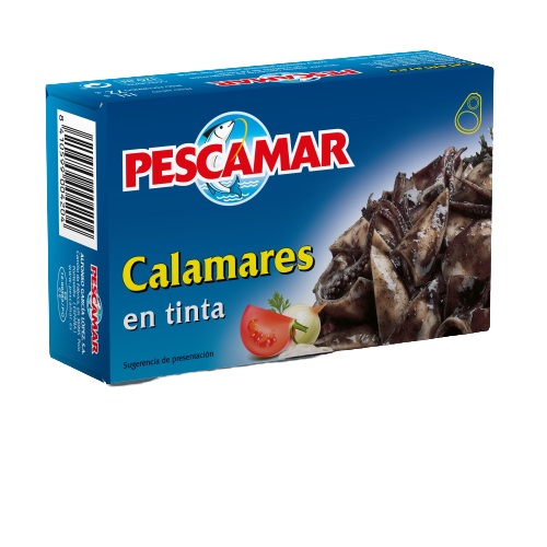 Pescamar squid with ink 111g 